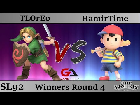 SmashLAN'd 92 - Winners Round 4: TLOrEo (Young Link) vs HamirTime (Ness)
