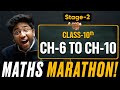 Class 10th Maths Maha Marathon CH 6 TO CH 10 STAGE 2 Shobhit Nirwan