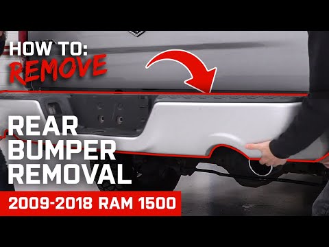 Stock Rear Bumper Removal | 2009-2018 RAM 1500