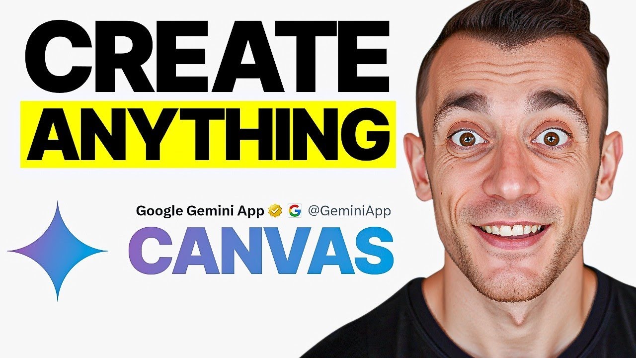 NEW Google Gemini Canvas AI Is SHOCKING (FREE!) 🤯