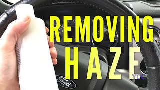 Removing Haze On Gauge Cluster Lens, Quick, Cheap and Easy.