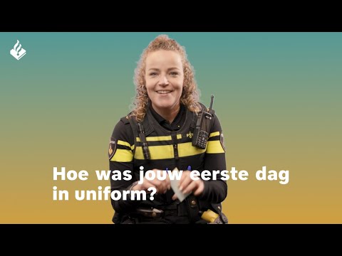 Hoe was je eerste dag in uniform? | Politie vragen 01
