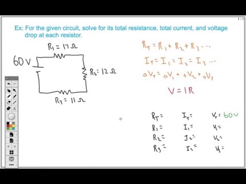 How to Solve a Series Circuit (Easy)