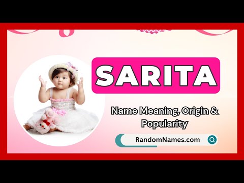 Sarita - Baby Girl Name Meaning, Origin & Popularity - RandomNames.com