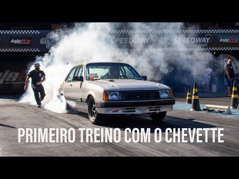 CHEVETTE AP TURBO NO PRIMEIRO TESTE -  F1 PREPARACOES