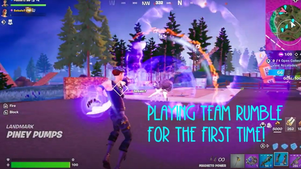 Playing Team Rumble for the first time with Sebalo7!