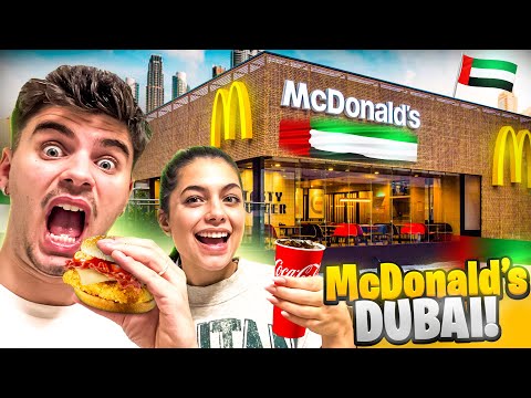 🍔🍟 PROVIAMO IL MC DONALD’S DI DUBAI 🇦🇪