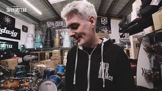 Video thumbnail for Tama Starclassic Walnut/Birch 22'' 4pc Shell Pack, Red Oyster Drum Kit by Peter Lewis