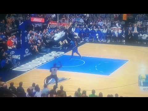 Jordan bell dunk!