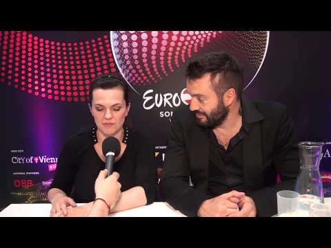 Interview Marta Jandová & Václav Noid Bárta - Eurovision 2015 Czech Republic
