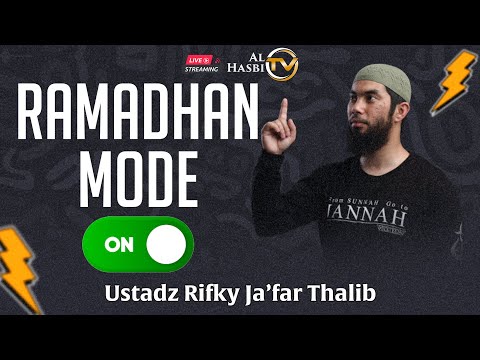 RAMADHAN MODE ON - USTADZ RIFKY JA'FAR THALIB  - MASJID TAQWA BATUR