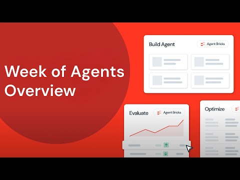 Watch: Week of Agents | New in Agent Bricks: MCP, Document Intelligence & More