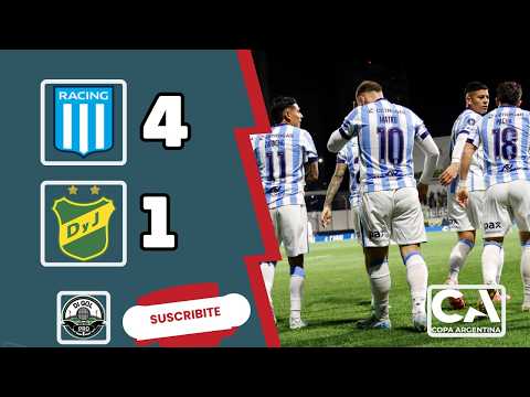 🥇 COPA ARGENTINA: RACING CLUB vs. DEFENSA Y JUSTICIA EN VIVO | 16AVOS DE FINAL | @DI_GOL_PRO