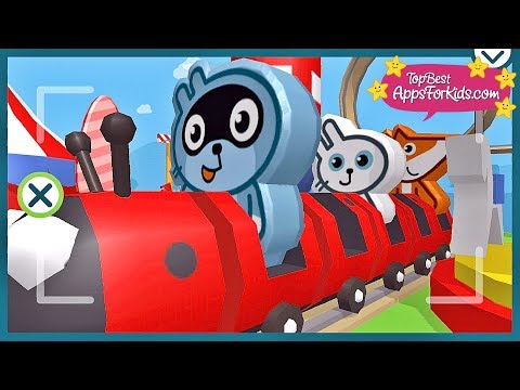 Pango Build Park Top Theme Park Game for Kids Android, iPad, iPhone - YouTube