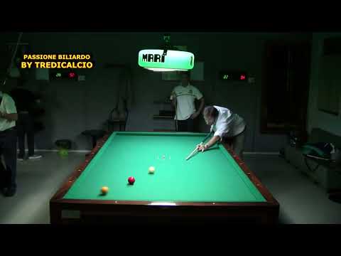 ALLENAMENTO DI BILIARDO ITALIANA PUNTI 60