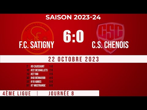 F.C. Satigny 2 - C.S. Chênois 3 [22.10.2023]