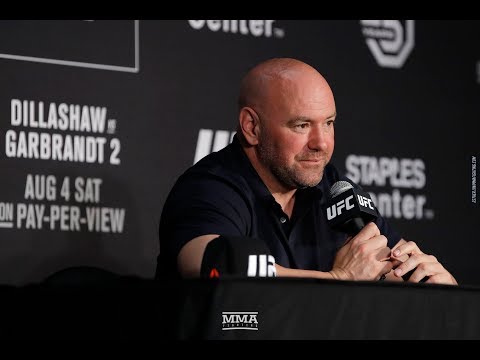 UFC 227: Dana White Post-Fight Press Conference - MMA Fighting
