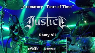 Crematory - Tears of Time (Cover) | Justice - Ramy Ali live @ Strohofer Geiselwind | Drumcam