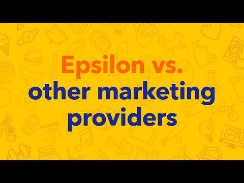 What makes Epsilon stand out from other providers?