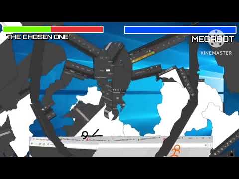 The Chosen One vs. Virabot [Animator VS Animation 6: The Chosen One's Return with Healthbars]