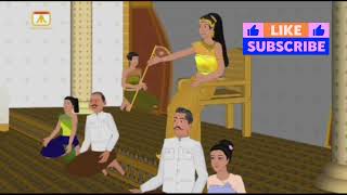 Download lagu KISAH IKAN MAS AJAIB#ceritadonggeng#animasi mp3