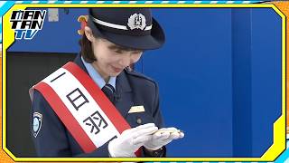 趣里、“旅具検査”に挑戦！「手首持っていかれそうに…」　「一日羽田税関支署長イベント」