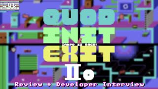 Quod Init Exit IIo (Commodore 64) Review + Developer Interview
