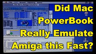 Quick Clip: How Fast Can 68K Mac Emulate an Amiga, Dhrystone Measure - #MARCHintosh