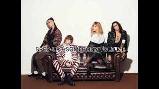 Måneskin - Somebody told me (sped up)