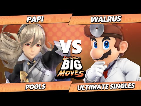 LMBM 2023 - Papi (Corrin) Vs Walrus (Dr Mario) SSBU Ultimate Tournament