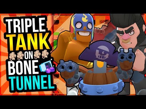 How To DOMINATE New Map BONE TUNNEL! Heist Map Guide - Brawl Stars Video