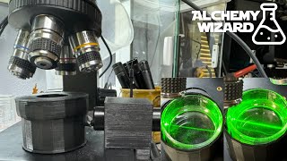 The Laser Containment system for viewing Nanoparticles!