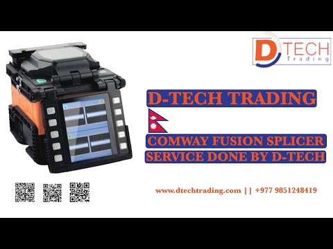 Servicing of Fusion Splicer machine COMWAY