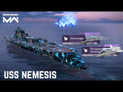 USS NEMESIS - With 2 Strike fighter jets 🔥It is too expensive 🥵 - modern warships
