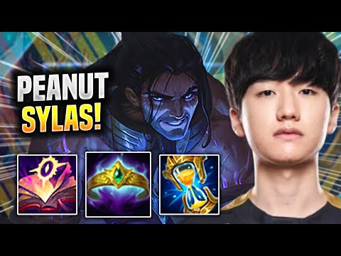 PEANUT ON THE MIDLANE WITH SYLAS! - GEN Peanut Plays Sylas Mid vs Taliyah! | Season 2022