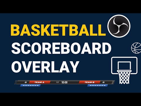 How to Add a Basketball Scoreboard Overlay in OBS (2025 Tutorial)