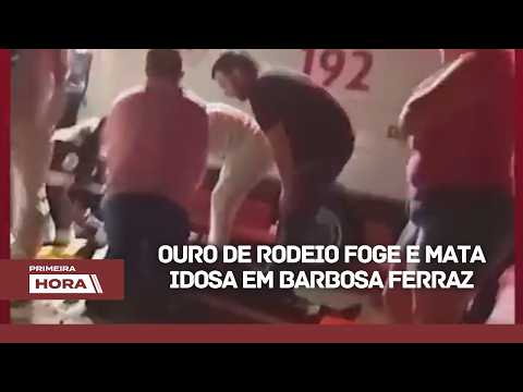@TarobaCascavelJornalismo  | PH-Touro de rodeio foge e mata idosa em Barbosa Ferraz- 07/09/26