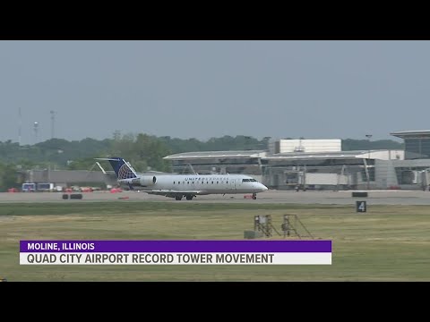 Quad City Intl Airport has record number of takeoffs and landings in May