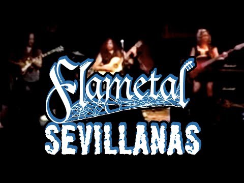 FLAMETAL Live - SEVILLANAS - Flamenco Metal Band Dancers