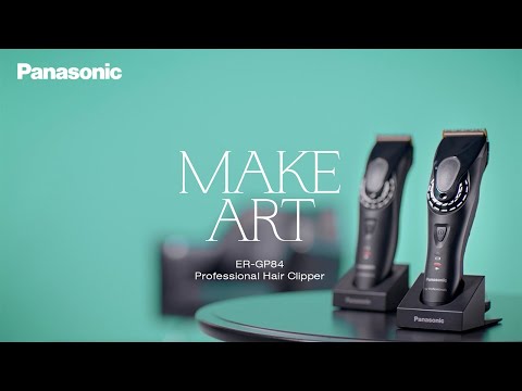 Panasonic ER-GP84-N801 juodos ir auksinės spalvos video