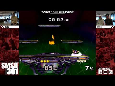 SMSH 301 - ME$ | Rats! vs. Krizski - Melee Singles WF
