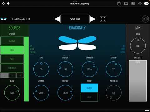 Modulating BLEASS Dragonfly using TATAT