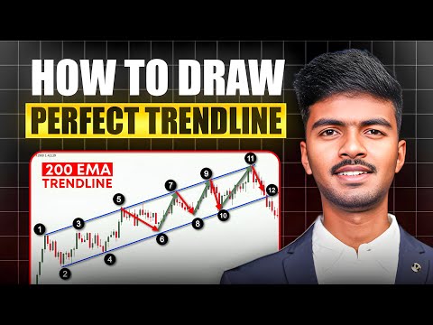 How to Draw Perfect Trendline for Beginners | Market Structure & Technical Analysis