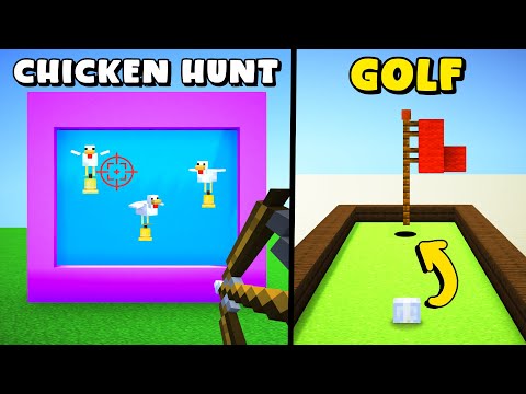 I Invented 13 NEW Minecraft Minigames