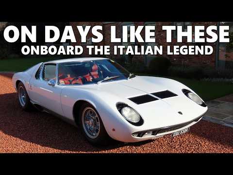The Lamborghini Miura - onboard and around THE Italian Supercar