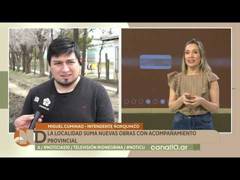 Ñorquinco: avanzan nuevas obras con financiamiento provincial