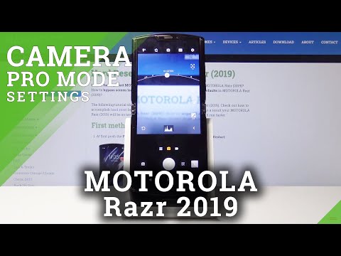 How to Use Camera Pro Mode in MOTOROLA Razr (2019) – Camera Pro Mode Settings