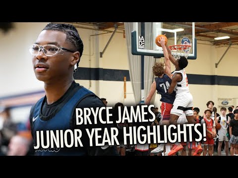 Bryce James | Full Junior Year Highlights (LeBron DNA Activated!)