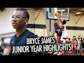 Bryce James Full Junior Year Highlights LeBron DNA Activated