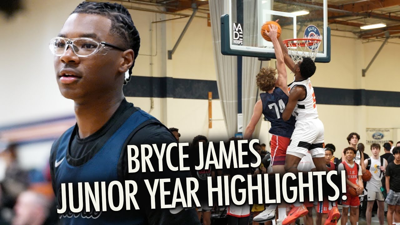 Bryce James | Full Junior Year Highlights (LeBron DNA Activated!)